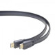Кабель HDMI 5м плоский Maxkey для передачі цифрового відеосигналу чорний