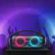 Акумуляторна музична стерео колонка з RGB підсвічуванням Hopestar A50 Party Чорна