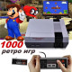 Класична ігрова приставка з двома джойстиками MINI TV GAME CONSOLE Ретро консоль на 1000 вбудованих ігор
