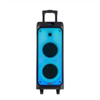Колонка-валіза Bluetooth з 2 радіомікрофонами Temeisheng TMS S6-4 Переносна колонка