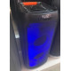 Акустична система на акумуляторі ProAudio 205-08 Колонка Bluetooth на 150Вт два бездротові мікрофони