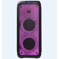 Акустична система ProAudio 208-08 Колонка Bluetooth на 200Вт та радіо мікрофона з LED дисплей