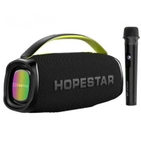 Портативна бездротова колонка на 70 Вт з мікрофоном Hopestar A40 Bluetooth-динамік високої потужності