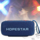 Музична Bluetooth колонка з вологозахисним та LED підсвічуванням Hopestar H49 Синя