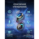 Бездротові вакуумні навушники Bluetooth сенсорні TWS F9-5 Black Навушники із зарядним кейсом та мікрофоном