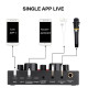 Зовнішня звукова карта адаптер аудіоінтерфейс Bluetooth Live Sound Card V8 USB