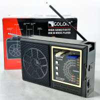 Портативний радіоприймач з підтримкою USB/SD та виходом на навушники Golon RX-98