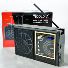 Портативний радіоприймач з підтримкою USB/SD та виходом на навушники Golon RX-98