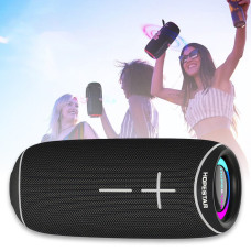 Бездротова Bluetooth колонка з акумулятором 3000 мАг та Bluetooth 5.0 P34 Чорна