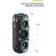 Портативна бездротова колонка Hopestar P32 MAX  з мікрофоном Акустична система RGB Bluetooth
