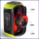 Портативна Bluetooth колонка з мікрофоном та RGB-підсвічуванням Hopestar Party 300 80W Чорний
