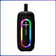 Портативна Bluetooth-колонка 20W з RGB підсвічуванням та захистом IPX6 Hopestar P60 Чорний