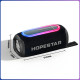 Портативна Bluetooth-колонка 20W з RGB підсвічуванням та захистом IPX6 Hopestar P60 Чорний