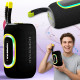Портативна Bluetooth-колонка з RGB підсвічуванням та підтримкою TWS Hopestar P65 20W Чорний