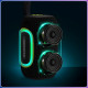 Портативна Bluetooth-колонка з RGB підсвічуванням та підтримкою TWS Hopestar P65 20W Чорний