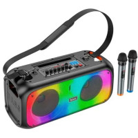 Бездротова колонка Bluetooth HOCO BS54 із двома мікрофонами Портативна колонка Bluetooth із двома мікрофонами