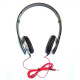 Накладні стерео навушники в стилі Monster Beats з мікрофоном MDR 9522 Чорні