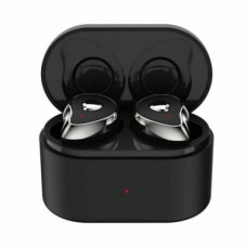 Бездротові вакуумні Bluetooth навушники вкладиші з кейсом TWS HBQ SE6 Навушники з кейсом для заряджання Чорні
