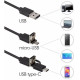 Камера Endoscope 2 м Android Micro-Usb Гнучка камера ендоскоп з підсвіткою