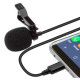 Мікрофон Media Microphone DM Type-C MK-3 Петельний мікрофон для смартфона