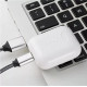 Бездротові вакуумні Bluetooth навушники вкладиші з кейсом i666 Навушники з кейсом для заряджання Білі