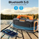 Портативна бездротова колонка Bluetooth BUGANI M118 Колонка з 2 потужними динаміками