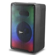 Акустична система Bluetooth караоке RX-8136 10W 2400mAh з RGB підсвічуванням дротовим мікрофоном і пультом ДУ