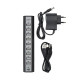 Розгалужувач на 10 портів USB HUB Можливість підключити безліч USB-пристроїв Чорний
