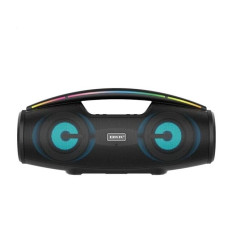 Портативна бездротова Bluetooth колонка BKK B100 Колонка з підсвічуванням та гарним звуком