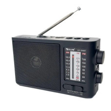 Радіоприймач портативний Golon ICF-506BT c USB та SD Портативне радіо на акумуляторі
