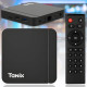 Смарт ТВ приставка з підтримкою 4K відео та пультом ДК Tanix Android 11 4/32GB