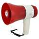Акумуляторний гучномовець із записом голосу Megaphone UKC ER-22 Потужний рупор складний 15 Вт Біло-Червоний