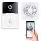Бездротовий дверний WIFI дзвінок з камерою та датчиком руху Doorbell X9 Міні-домофон для дому