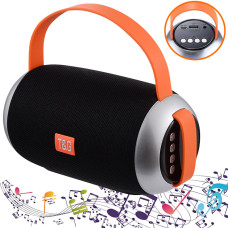 Бездротова вологостійка Bluetooth колонка з USB та MicroSD TiG TG-112 Портативна колонка з гарним звучанням