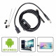 Камера ендоскоп 7 мм для Android та PC Гнучка ендоскопічна  камера довжиною 5 метрів з підсвічуванням