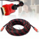 Високошвидкісний HDMI-HDMI кабель 10 метрів для ТБ, ПК та приставок