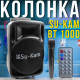 Переносна акустична система з пультом ДУ і мікрофоном Su-Kam BT 100D