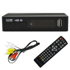 Цифровий ефірний приймач DVB-T2 0967 Ефірна приставка для телевізора з підтримкою wi-fi адаптера