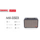 Якісна акустична колонка з 2 радіомікрофонами Temeisheng MX-0503 Портативна Bluetooth колонка