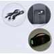 Бездротова Bluetooth колонка HopeStar FG240503089Q Чорна Портативна Bluetooth колонка з підсвічуванням