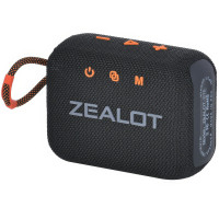Компактна бездротова Bluetooth колонка Zealot S75 Портативна водонепроникна Bluetooth колонка