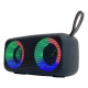 Портативна бездротова Bluetooth колонка NB-051 Компактна колонка з RGB підсвічуванням та гарним звуком