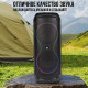 Музична колонка з бездротовим мікрофоном та пультом ZQS8210 Bluetooth