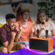 Музична колонка з двома бездротовими мікрофонами SP-240924-2 RGB Bluetooth