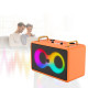 Музична колонка з двома бездротовими мікрофонами SP-240924-2 RGB Bluetooth