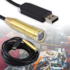 Ендоскоп-камера USB водонепроникний з 4LED підсвічуванням і кабелем 5 метрів
