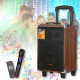 Переносна музична колонка з мікрофоном та пультом B-Q8 Bluetooth