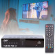 Цифрова ефірна приставка T2 для телевізора з дисплеєм та пультом HDTV DVB-T3