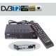 Цифрова ефірна приставка T2 для телевізора з дисплеєм та пультом HDTV DVB-T3