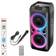 Колонка Bluetooth  TTD-2809 20Вт з караоке мікрофоном та пультом управління та підсвічуванням